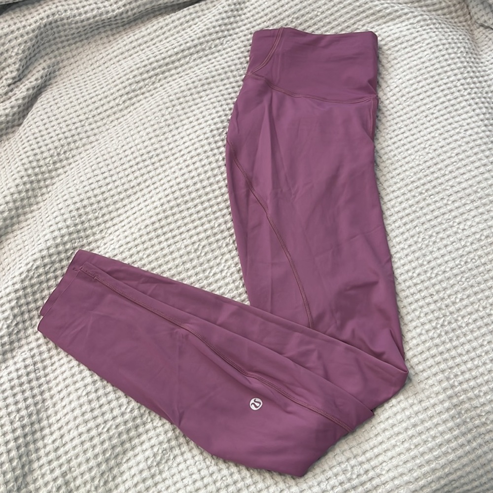 Lululemon Base Pace High-Rise Tight 28" Vintage Plum - Picture 2 of 7